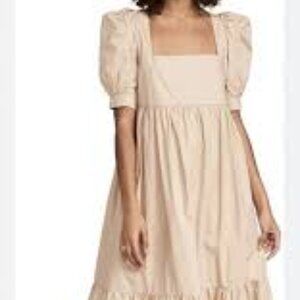 En Saison Square Neck Midi Dress